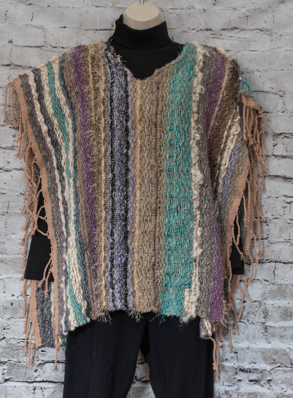 SOLD Snowmass Poncho - Made to Order