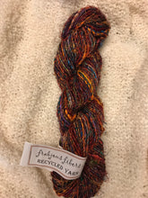 SOLD Knitting Kit -Three Amulet Bags -Handspun Vegan Yarn - Recycled Sari Cotton