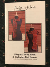 Knitting Kit - Unique Scarves -Handspun Yarn - Recycled Sari Silk